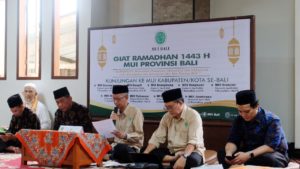 Kegiatan Berbuka Puasa Bersama MUI Bali