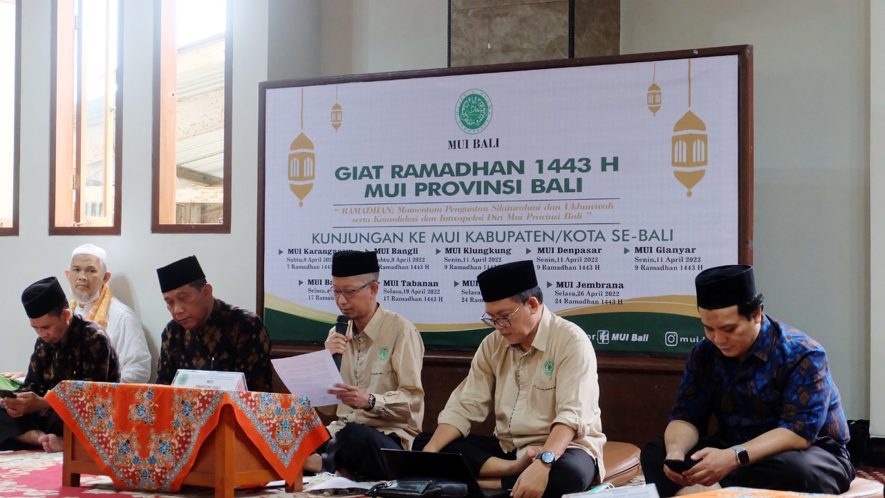 Kegiatan Berbuka Puasa Bersama MUI Bali
