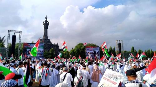 Aksi Bela Palestina di Bali