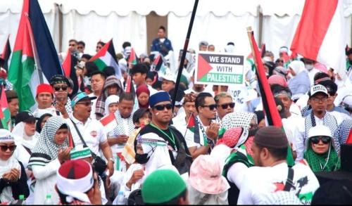 Aksi Bela Palestina di Bali