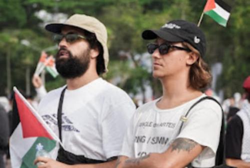 Aksi Bela Palestina di Bali