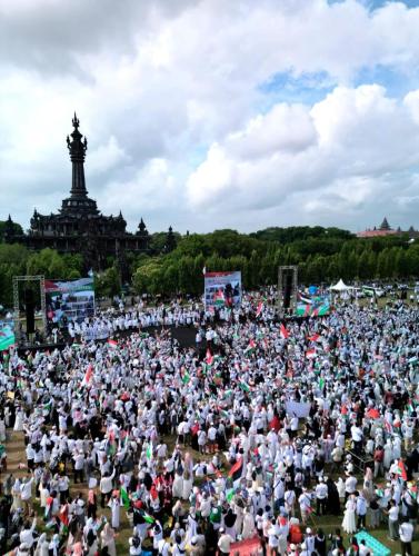 Aksi Bela Palestina di Bali